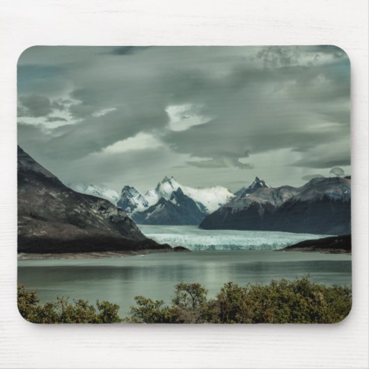 Peritoモレノの氷河、Lago Argentino マウスパッド (正面)