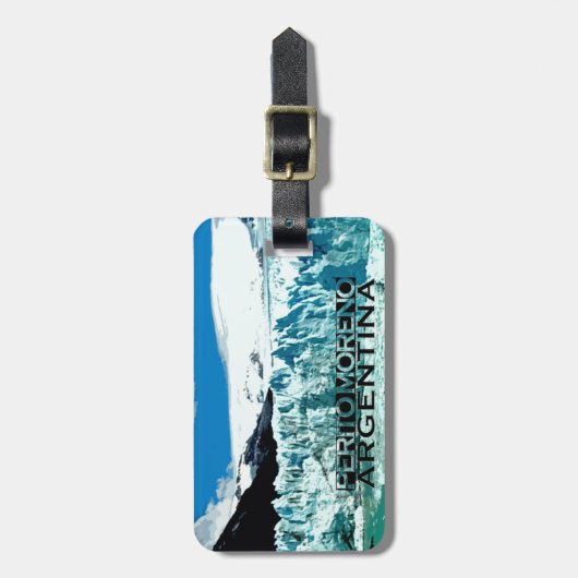 Peritoモレノ ラゲッジタグ (正面縦)