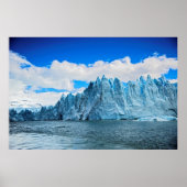 Perito Morena Glacier, Patagonia ポスター (正面)