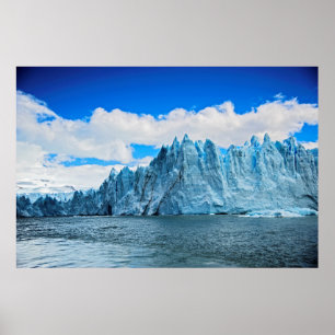 Perito Morena Glacier, Patagonia ポスター