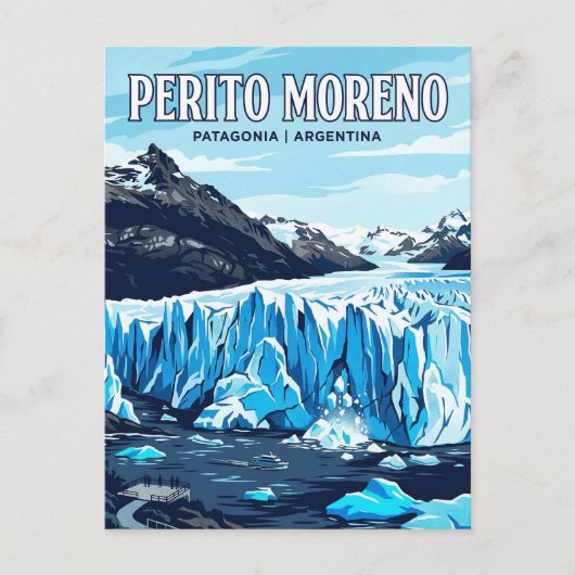 Perito Moreno Glacier ポストカード (正面)