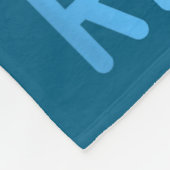 Peritoneal Dialysis Fill Dwell Drain Repeat Funny  フリースブランケット (角)