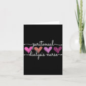 Peritoneal Dialysis Nurse Kidney Disease Funny Nur カード (正面)