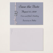 Periwinkleハート日付カードの保存 (正面&裏面)