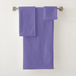 Periwinkle : 無地の Uniform Color バスタオルセット