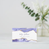 Periwinkle Agate名刺 名刺 (スタンド正面)