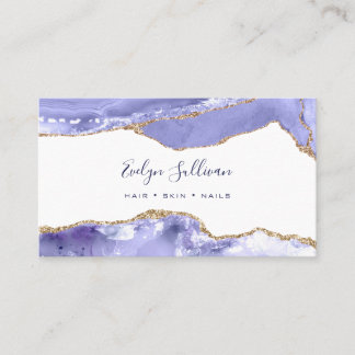 Periwinkle Agate名刺 名刺