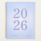 Periwinkle Aura Big Year Planner プランナー手帳 (正面)