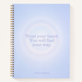 Periwinkle Aura Message Notebook ノートブック