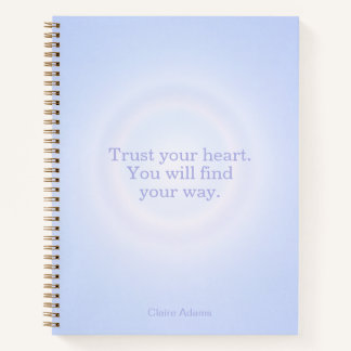 Periwinkle Aura Message Notebook ノートブック