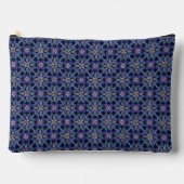 Periwinkle Drop Print Cosmetic Bag アクセサリーポーチ (正面)