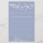 Periwinkle Flowersゲーム場所 チラシ (正面)