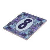 Periwinkle Gardenカスタマイズ可能 タイル (側面)