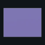 Periwinkle Solid Color シーズンポストカード<br><div class="desc">Periwinkle Solid Color nice minimal plain customizable design. Order as shown or use the Customize design tool to add your own text, artwork, design, or photo. Periwinkle is a color in the blue and violet family, also called lavender blue, may be considered a pale tint of purple or a "pastel...</div>