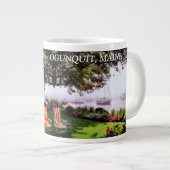 Perkins Cove - Ogunquit、Maine Jumbo Mug ジャンボコーヒーマグカップ (正面右)
