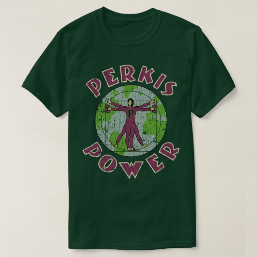 Perkis Power 1995 Tシャツ (デザイン正面)