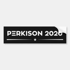 Perkison 2020キャンペーンバンパーステッカー バンパーステッカー