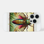 Perlamantis insect 010824IREF221 - Watercolor iPhoneケース (裏面横)