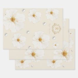 Perle de prix papier cadeau  ラッピングペーパーシート