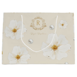 Perle de prix sac cadeau  ラージペーパーバッグ