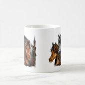 PerliPrints3Horsesz、PerliPrints3Horsesz コーヒーマグカップ (中央)