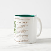 Permaculture -定義(1) ツートーンマグカップ (正面右)