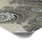 Permafrosting – フラクタルポスター ポスター (角)