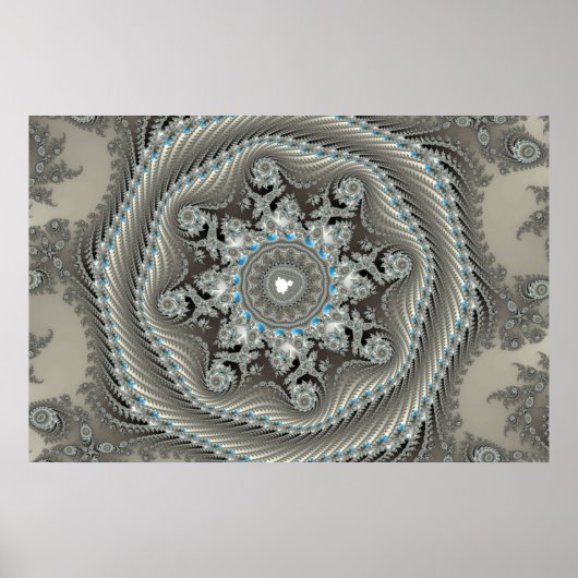 Permafrosting – フラクタルポスター ポスター (正面)