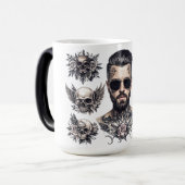 Permanent Ink, Fleeting Time モーフィングマグカップ (正面左)