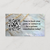 Permanent Jewelry Designer Consultant 名刺 (裏面)