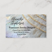 Permanent Jewelry Designer Consultant 名刺 (正面)