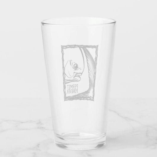 PERMIT FOREVER タンブラーグラス (裏面)