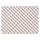 Perogie Pierogie Pyrohyの女の子のウクライナの民芸 テーブルクロス (正面(横))