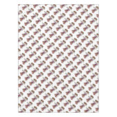 Perogie Pierogie Pyrohyの女の子のウクライナの民芸 テーブルクロス (正面)