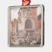 Peronne 1917年の台なしのイギリスの兵士 メタルオーナメント (左)