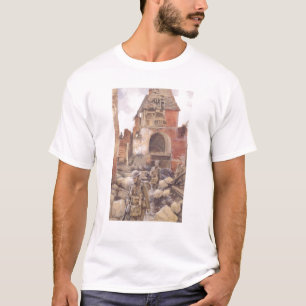 Peronne 1917年の台なしのイギリスの兵士 tシャツ
