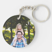 Perosnalied Love You Daddy写真 キーホルダー (裏面)