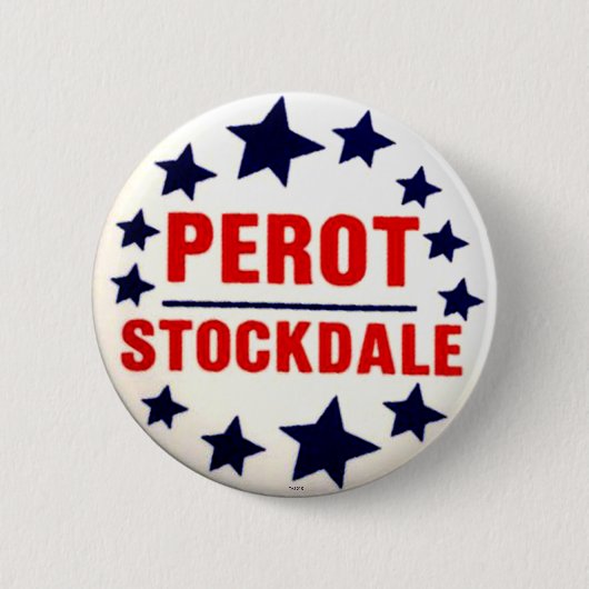 Perot-Stockdale -ボタン 缶バッジ (正面)