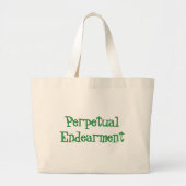 Perpetual Endearment Tote Bag ラージトートバッグ (正面)
