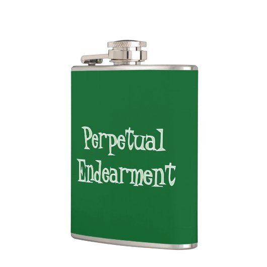 Perpetual Endearment Vinyl Wrapped Flask フラスク (左)