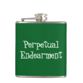 Perpetual Endearment Vinyl Wrapped Flask フラスク (正面)