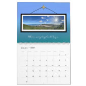 Perranporth Panoramic photos 18 month Calendar カレンダー (1月 2027)