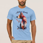 Perro Abstracto Vanguardista Tシャツ (正面)