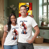 Perro Abstracto Vanguardista Tシャツ