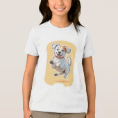 Perro Feliz トライブレンドTシャツ (正面)