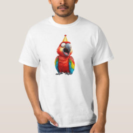 Perroquet déguisé en clown prêt pour le spectacle. tシャツ