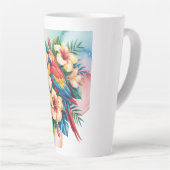 Perroquet exotique カフェラテマグ (右アングル)