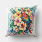 Perroquet exotique クッション (正面)