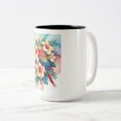 Perroquet exotique ツートーンマグカップ (正面右)