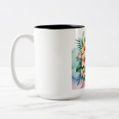 Perroquet exotique ツートーンマグカップ (左)